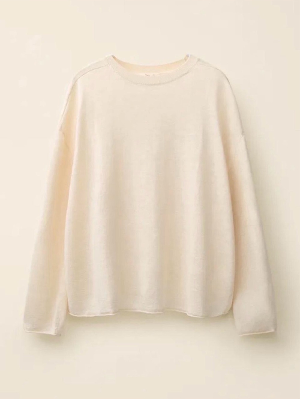 100% linen knit sweater created by caramel London for Zara Size Medium